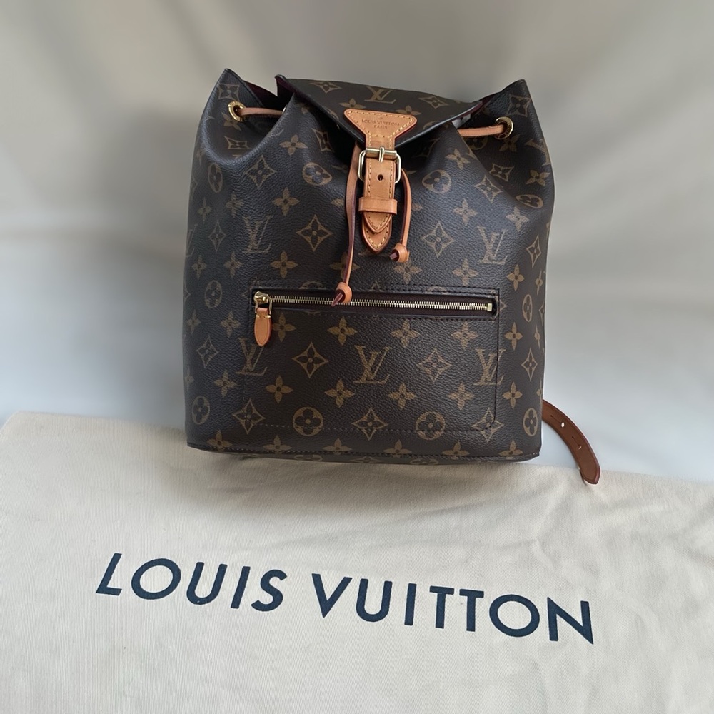 Louis Vuitton Montsouris Monogram Canvas Backpack